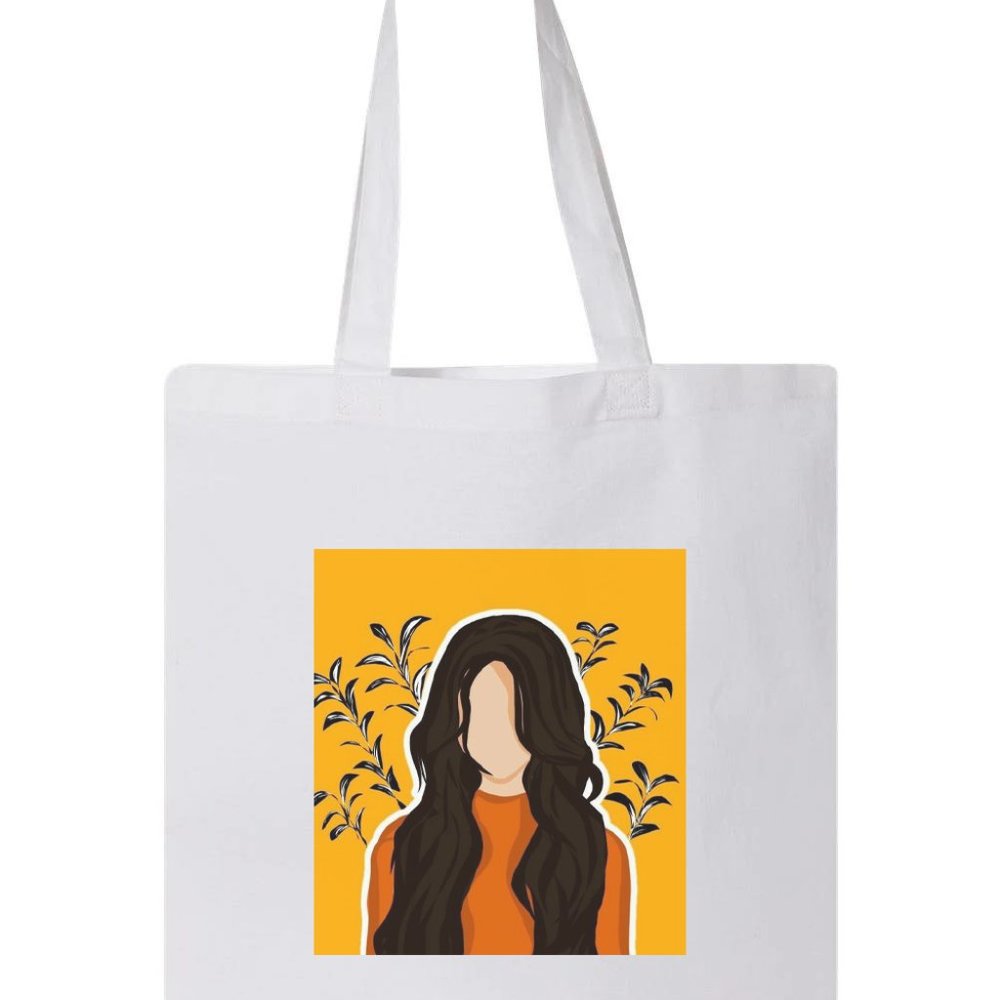 The Girl Behind Everything Tote Bag